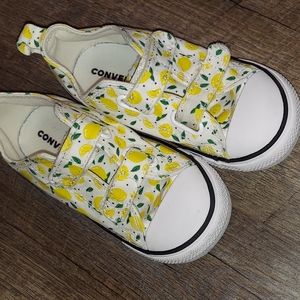 Converse Toddlers Sz 10 Lemons